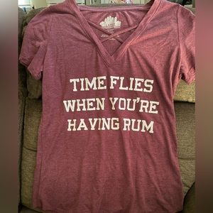 T-Shirt “Time Flies When You’re Having Rum”